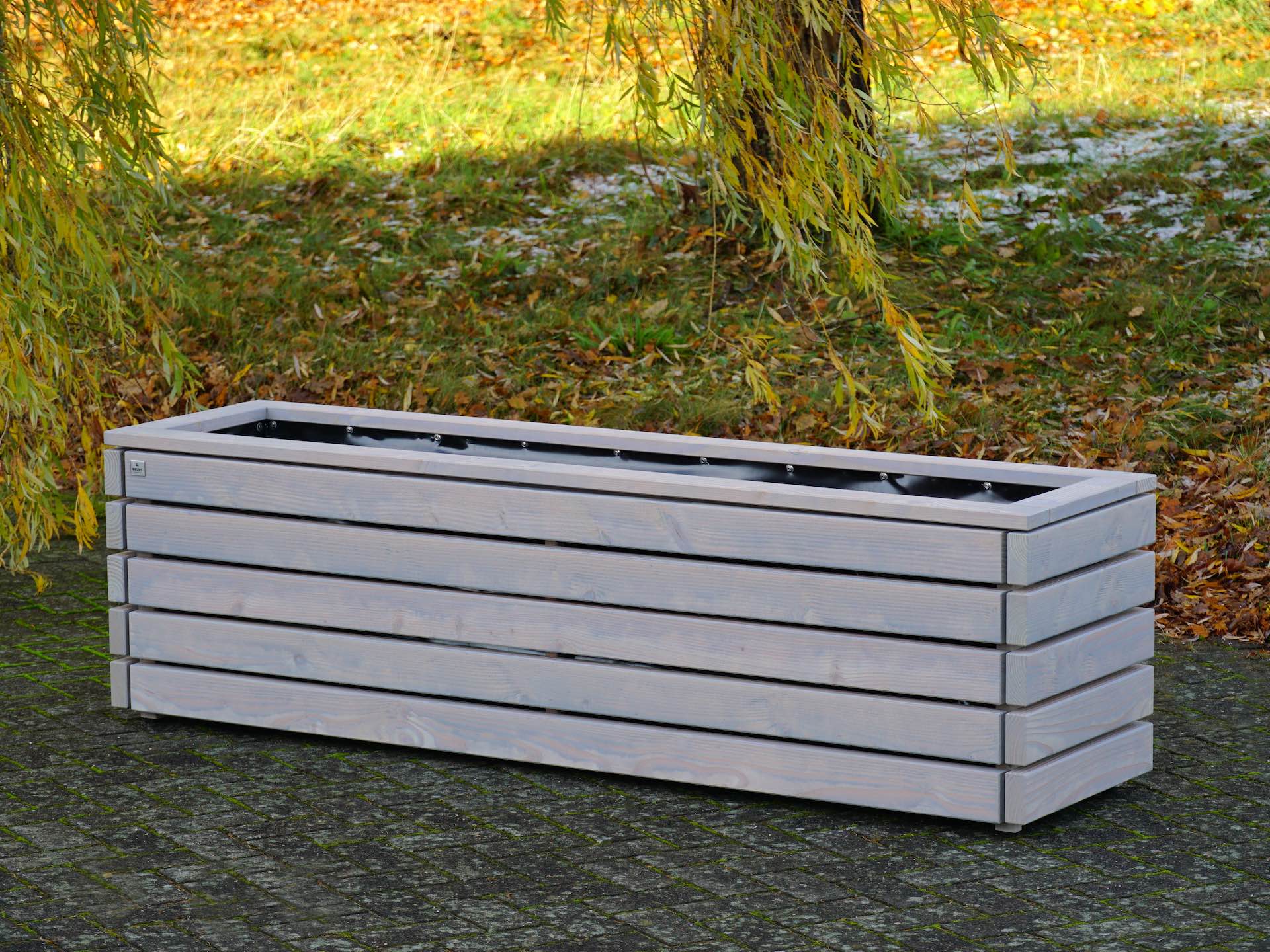 Pflanzkasten ClassicPlus 200 in Grau Geölt (Ausstellungsstück)